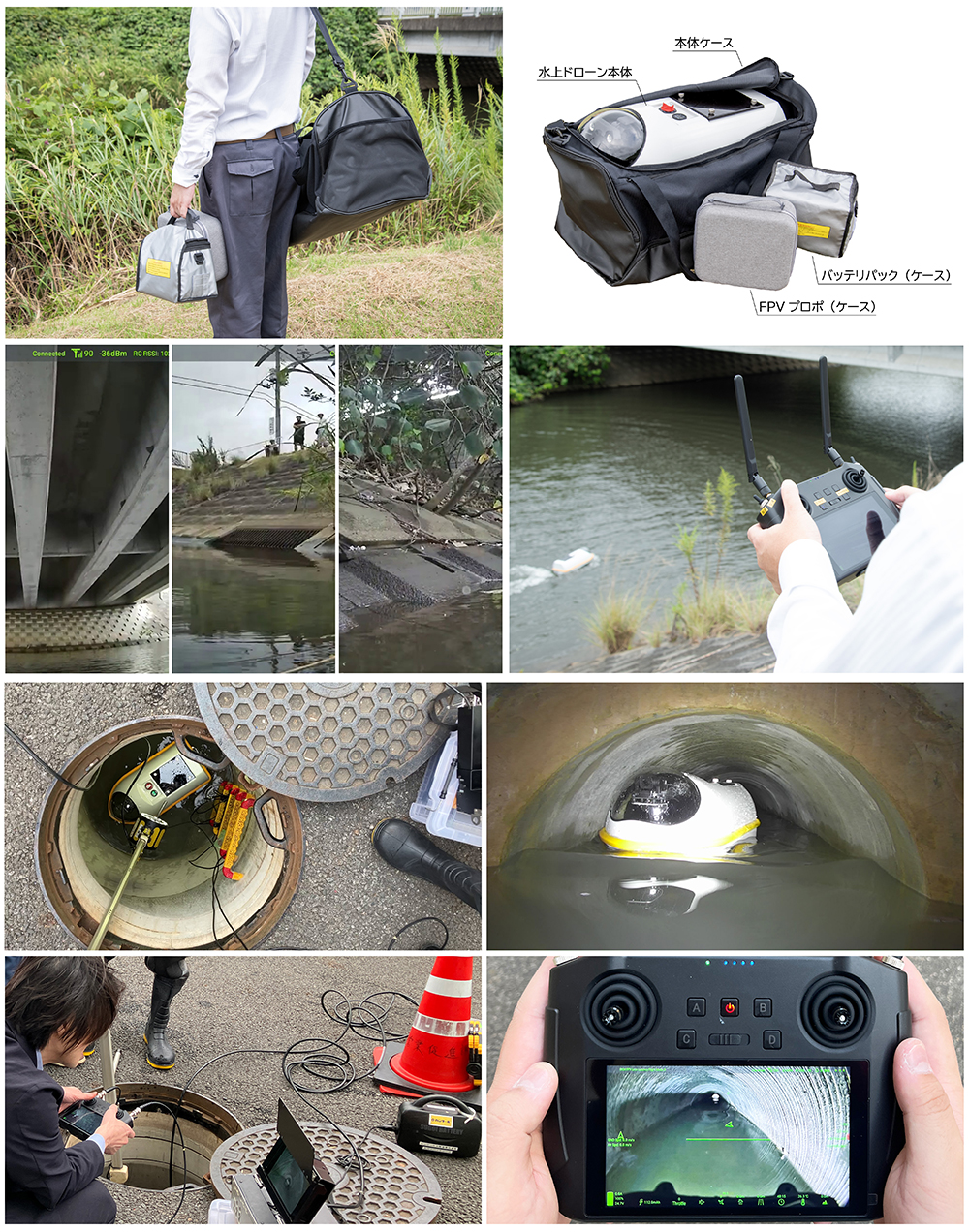 超小型水上ドローン Swimmy Eyeの写真